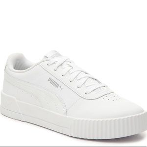 White Puma Platform Sneakers
